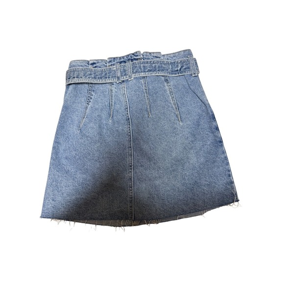 Free People East of Eden Denim Mini Skirt – Size 24 - Picture 4 of 8